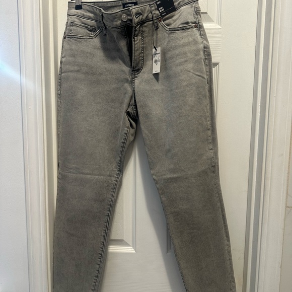 Express Denim - NWT Size 12 Express Light Gray Denim Jeans